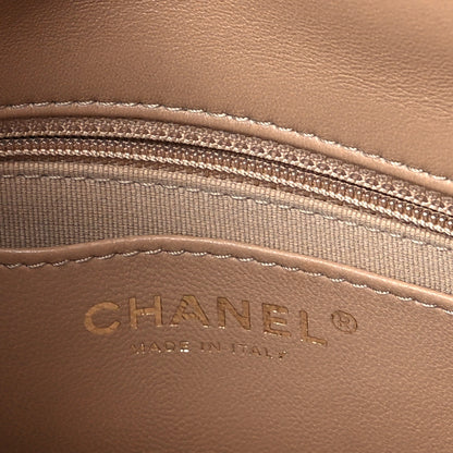 Chanel Lambskin Quilted Large CC Funky Town Flap Beige 6 of 11