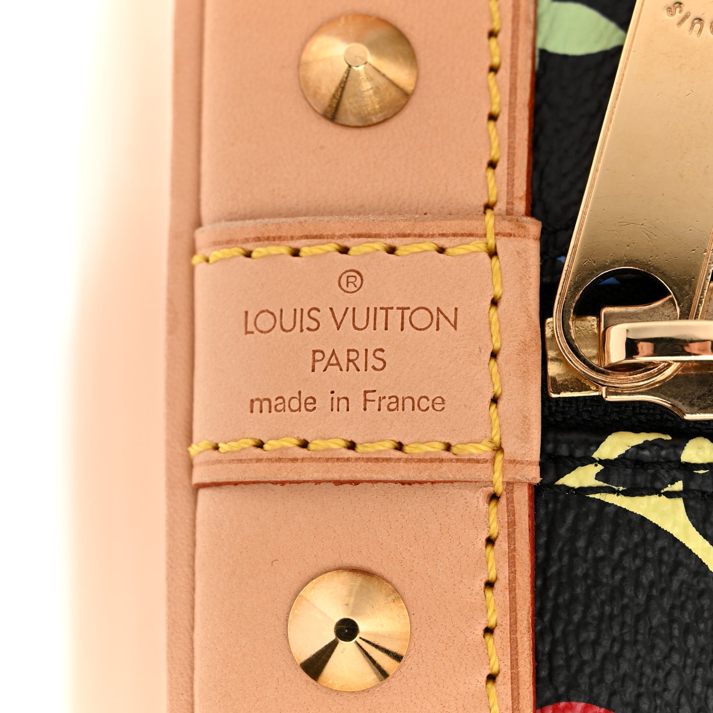 LOUIS VUITTON Monogram Multicolor Alma Black