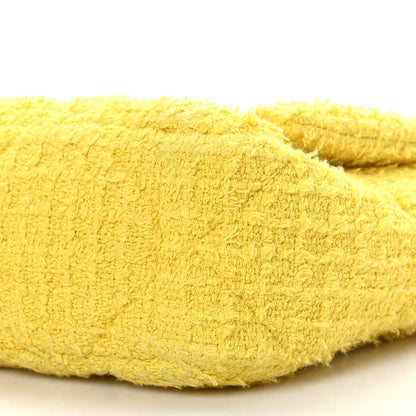 Chanel Tweed Quilted Medium Chanel 19 Flap Yellow 9 of 9