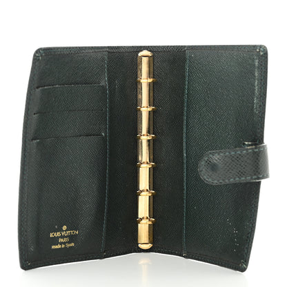 Louis Vuitton Taiga Small Ring Agenda Cover Epicea 5 of 9