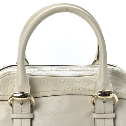 Gucci Guccissima Signoria Large Dome Bag Off White 11 of 11