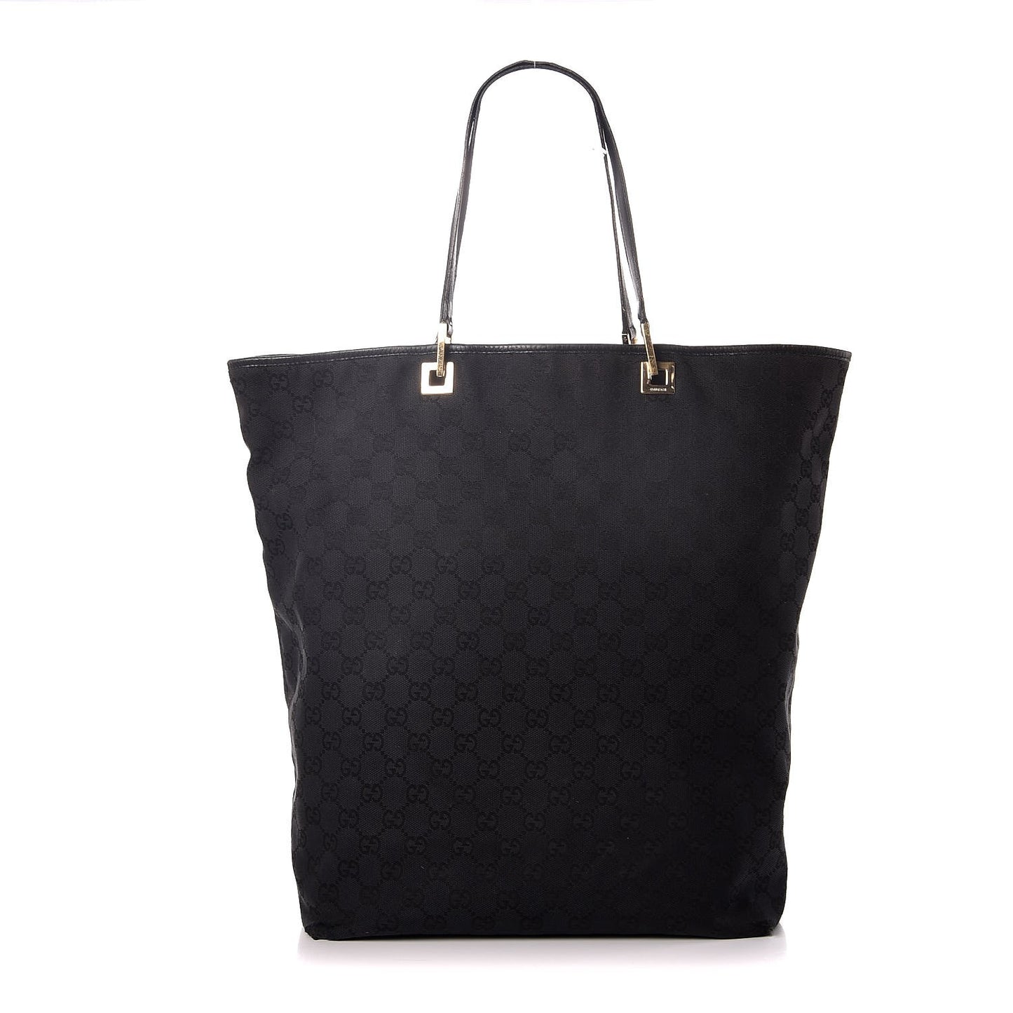 Monogram Large Tote Black