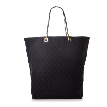 Gucci Monogram Large Tote Black 1 of 12