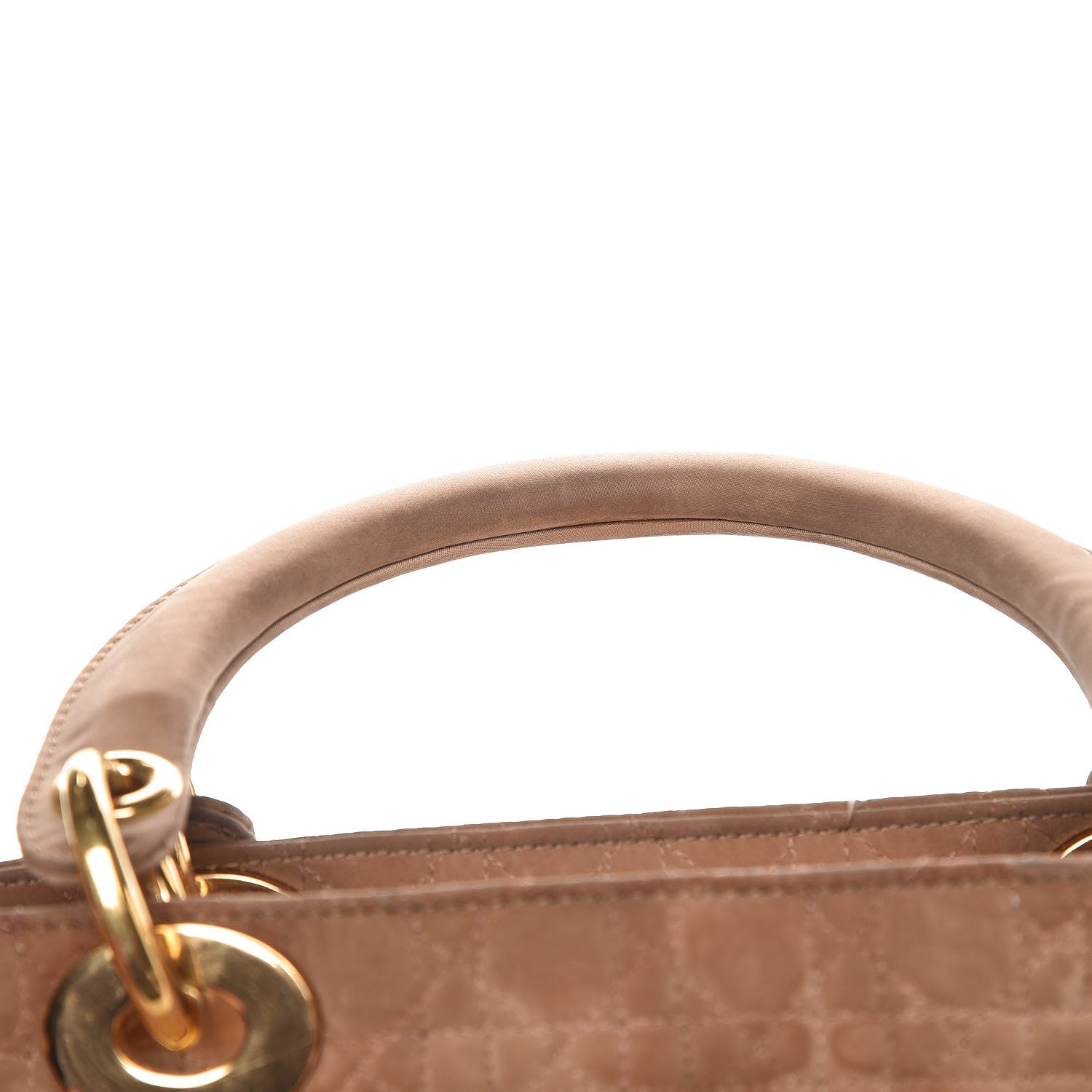 Christian Dior Nylon Cannage Medium Lady Dior Brown 17 of 17