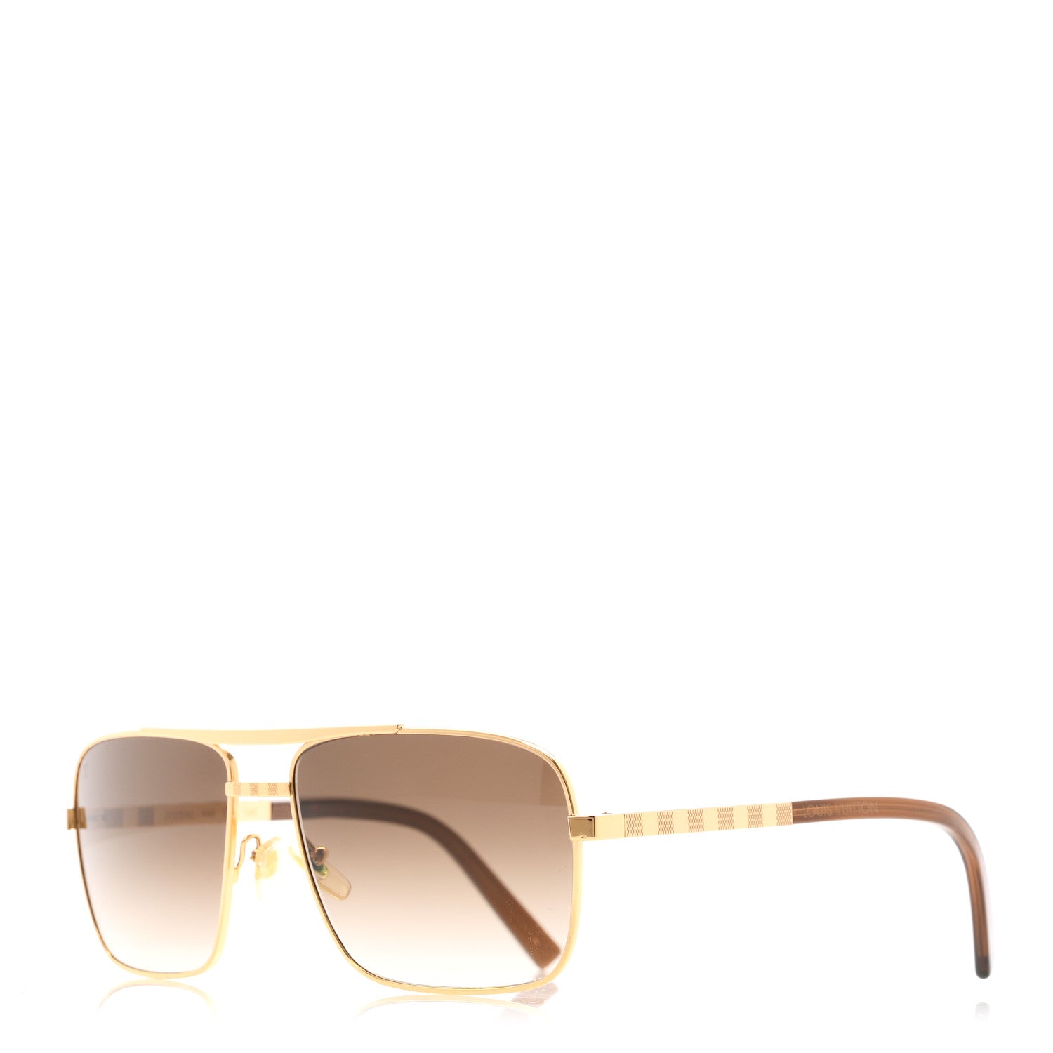Louis Vuitton Attitude Sunglasses Z0259U Gold 1 of 8