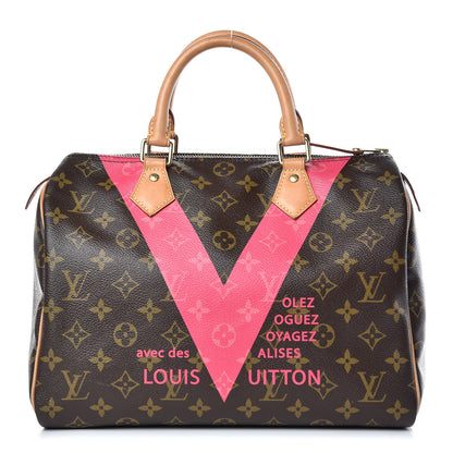 Louis Vuitton Monogram Speedy 30 V Grenade 1 of 15