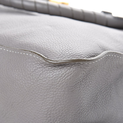 Chloe Calfskin Large Marcie Satchel Cashmere Grey 11 of 16