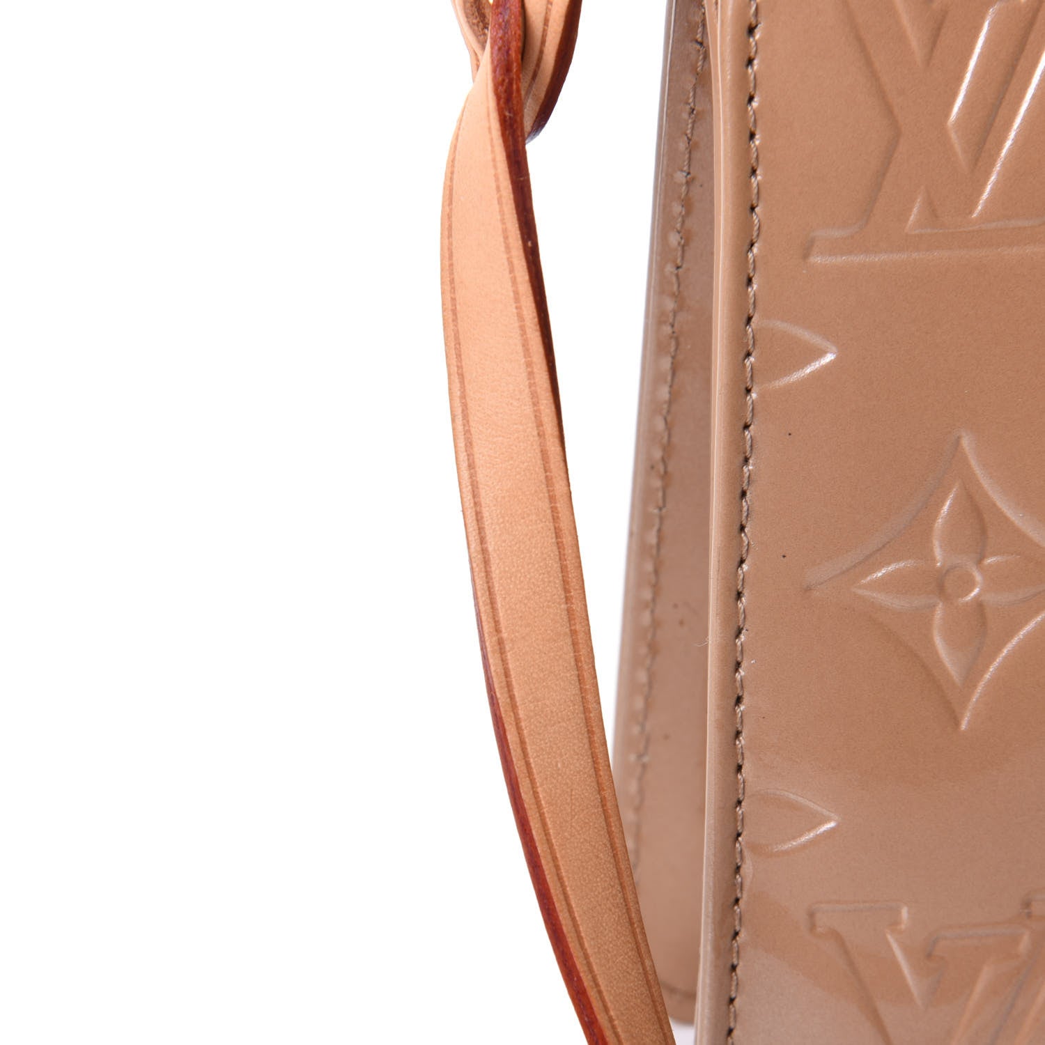 Louis Vuitton Vernis Lexington Pochette Noisette 6 of 7