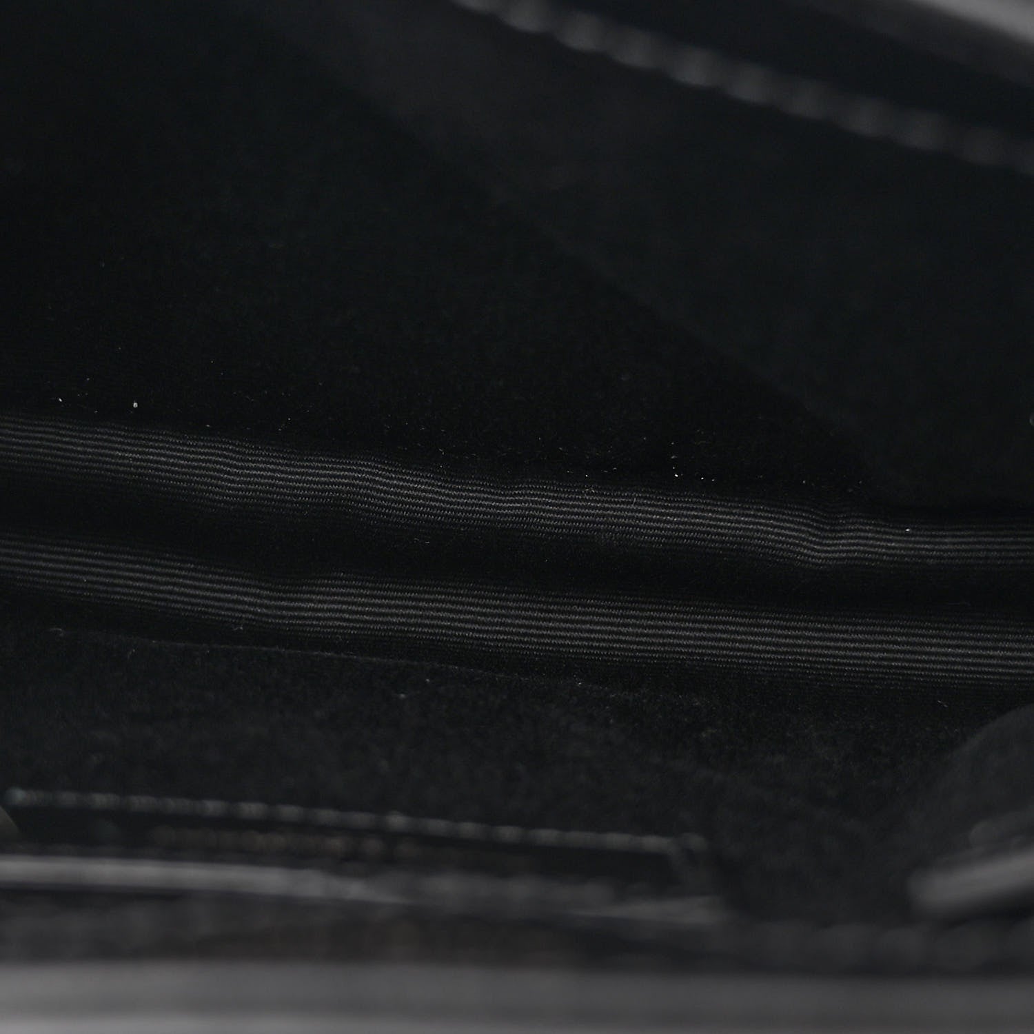 Saint Laurent Calfskin Y Quilted Monogram Monochrome Toy Loulou Crossbody Bag Black 6 of 11