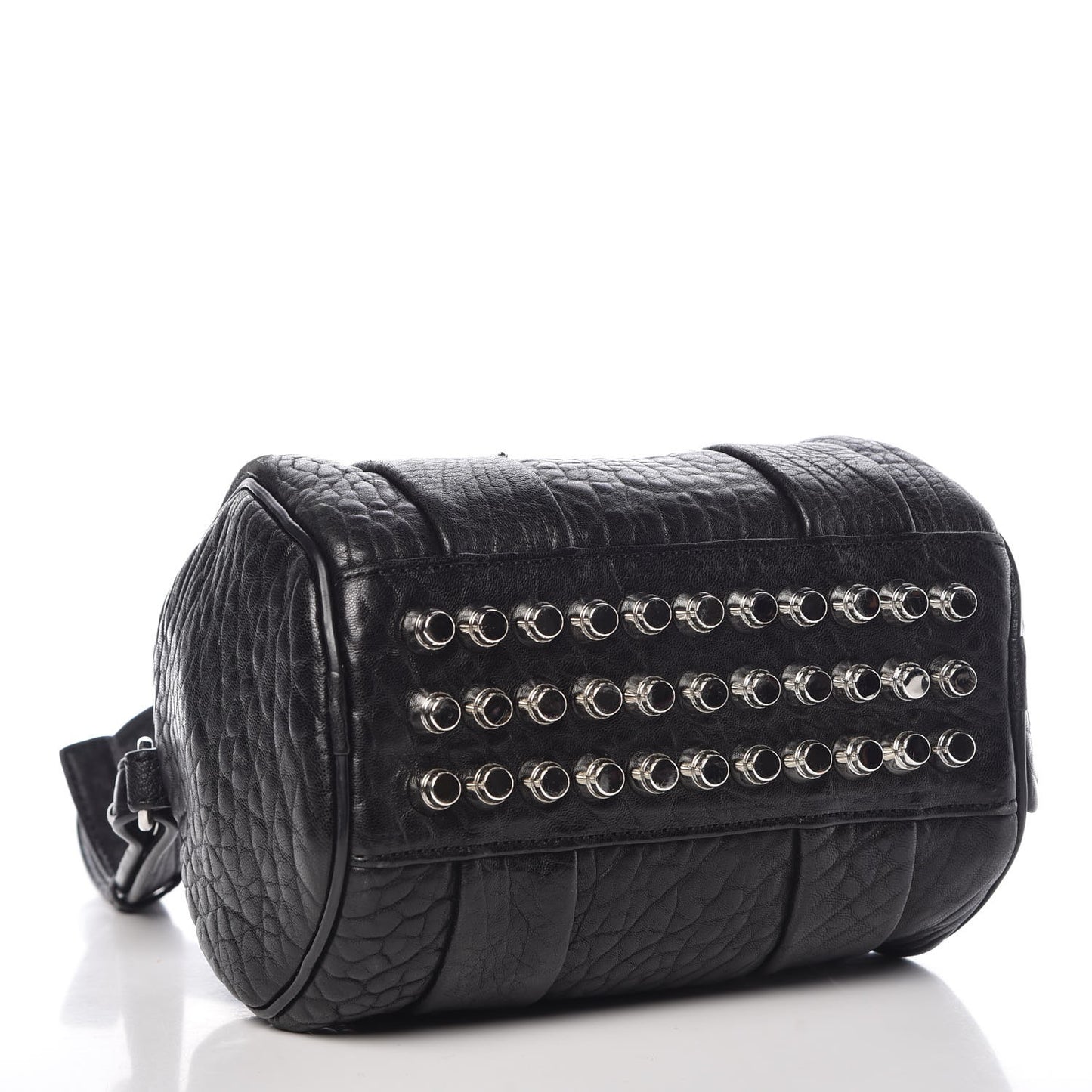 Pebbled Lambskin Mini Rockie Black Rhodium Hardware