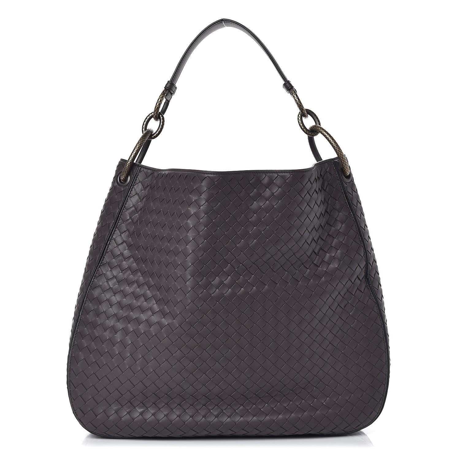 Bottega Veneta Nappa Intrecciato Medium Loop Quetsche 1 of 9