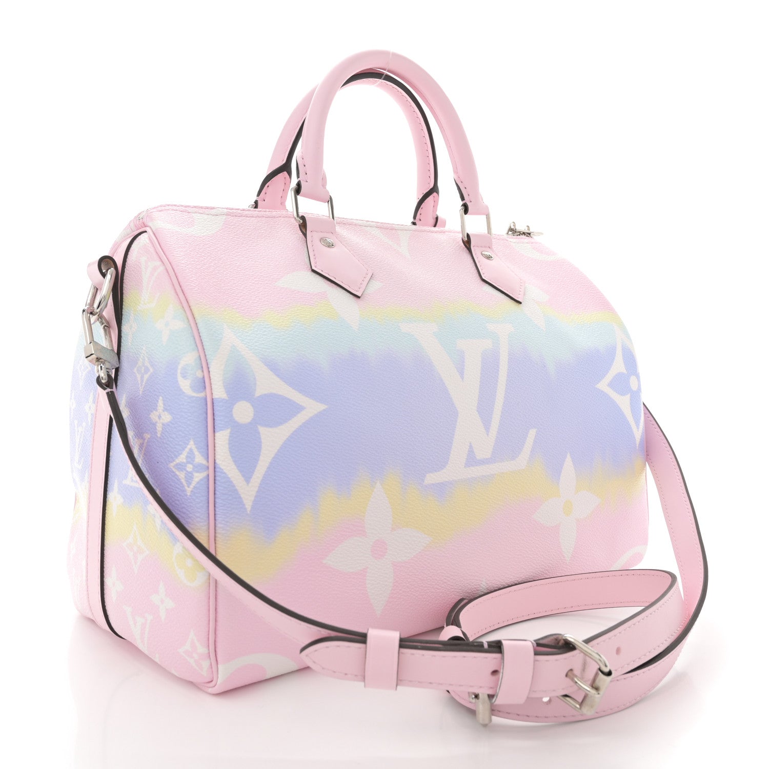 Louis Vuitton Monogram Escale Speedy Bandouliere 30 Pastel 3 of 11