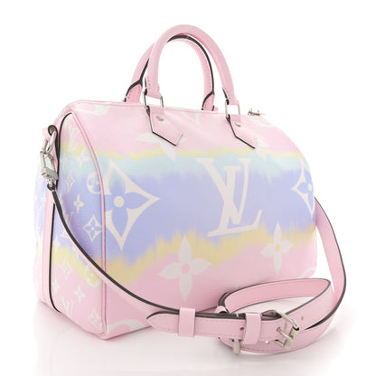Louis Vuitton Monogram Escale Speedy Bandouliere 30 Pastel 3 of 11