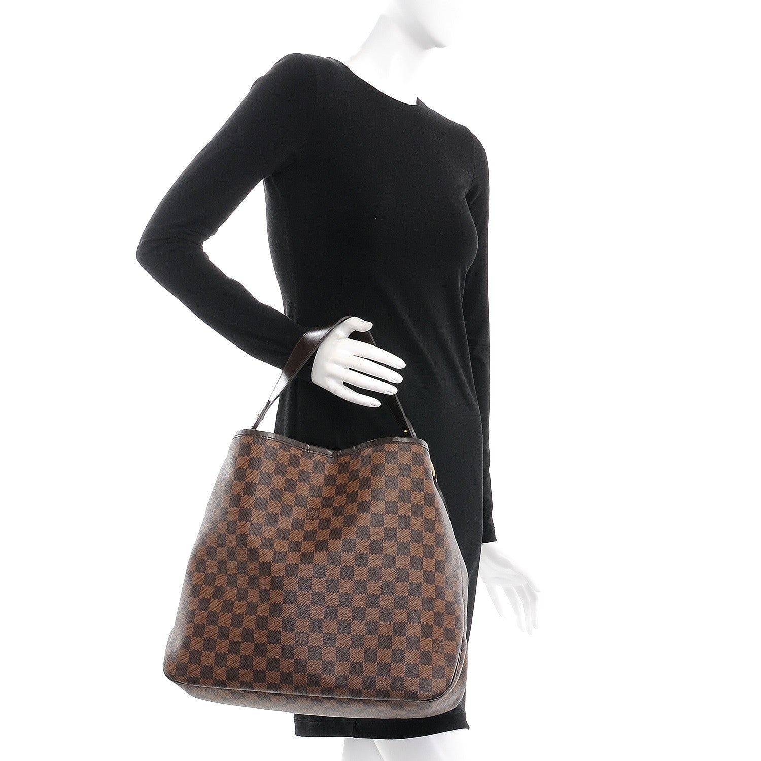 Louis Vuitton Damier Ebene Delightful MM 2 of 7