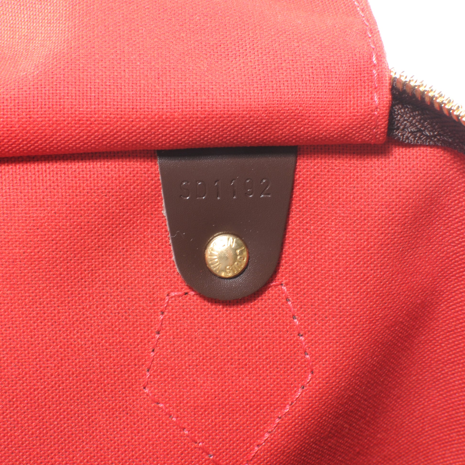 Louis Vuitton Damier Ebene Speedy Bandouliere 35 7 of 8