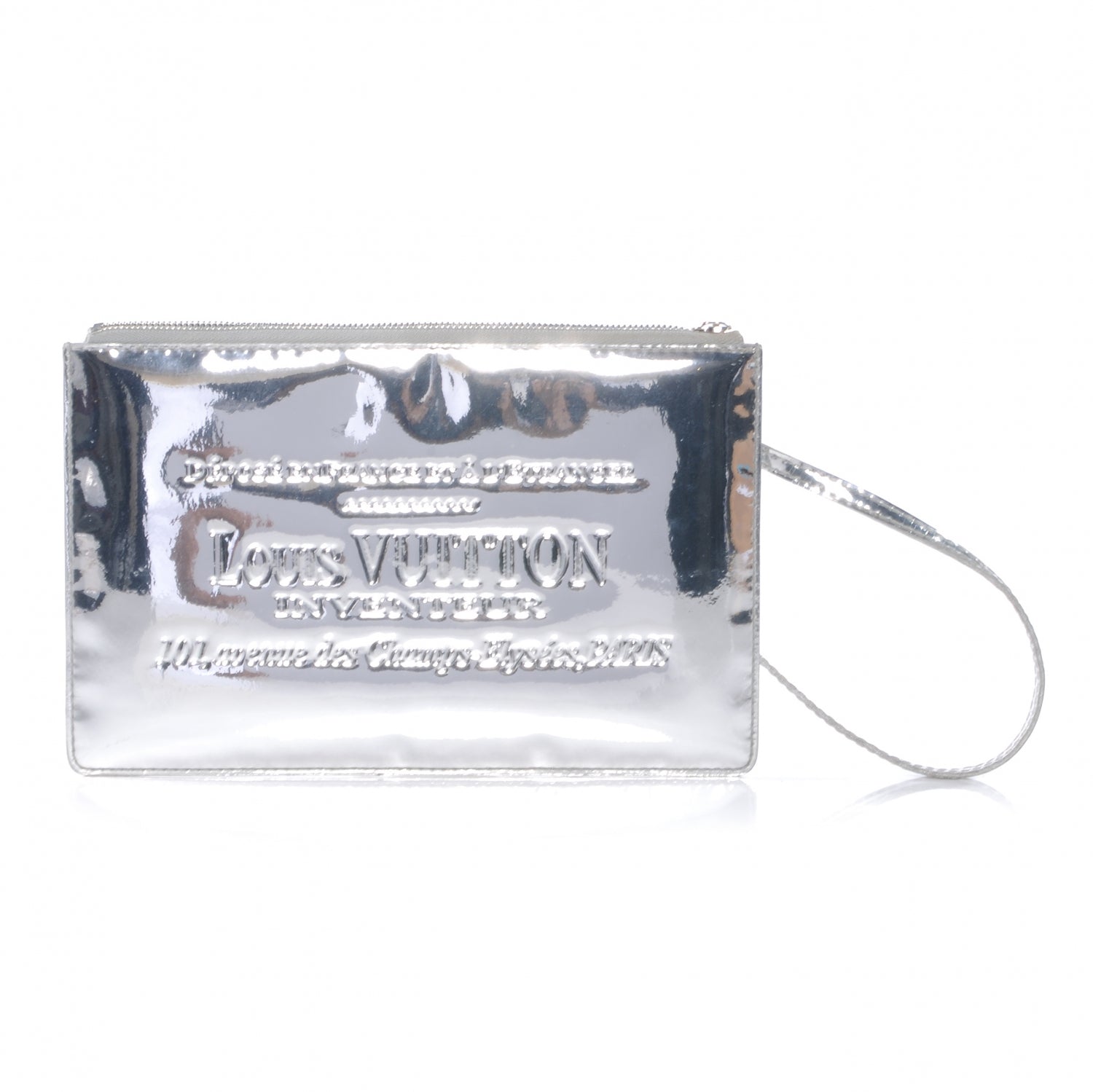 Louis Vuitton Monogram Miroir Inventeur Pochette Plat Silver 1 of 7