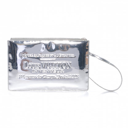 Louis Vuitton Monogram Miroir Inventeur Pochette Plat Silver 1 of 7