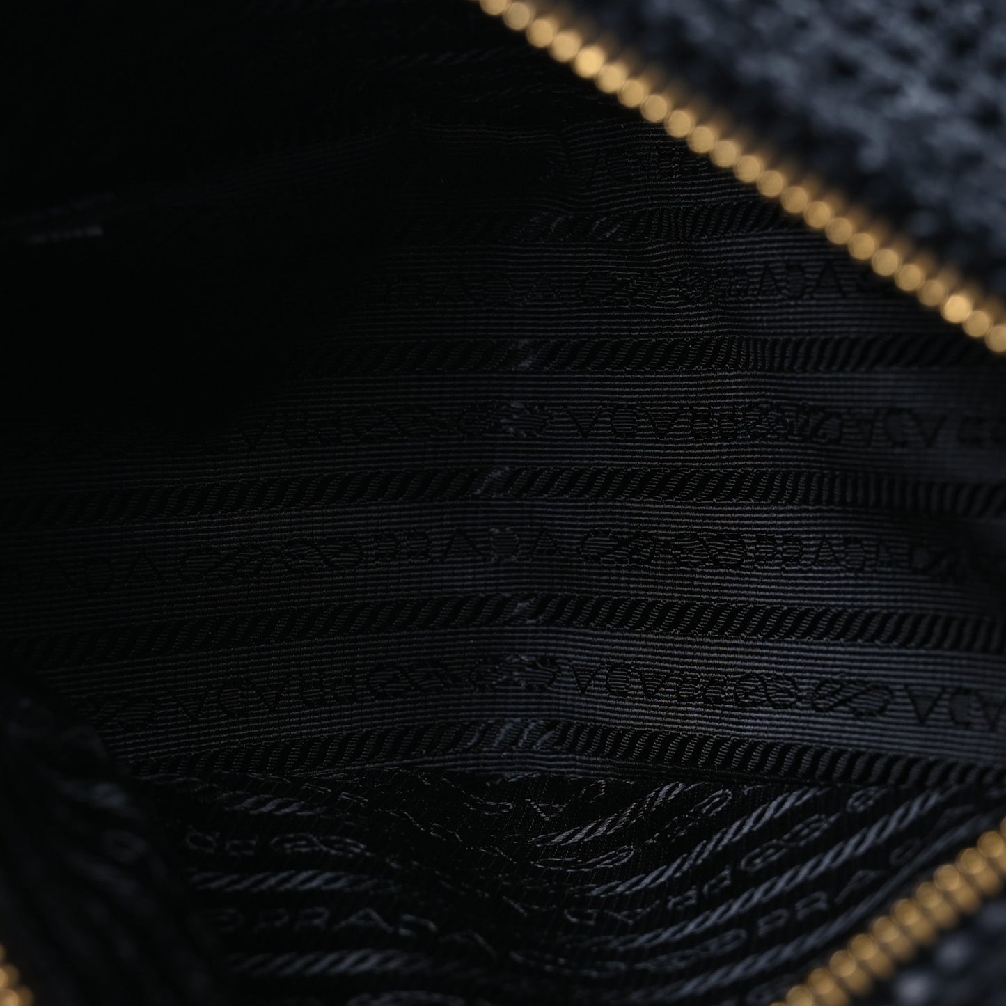 Yarn Raffia Effect Crochet Triangle Shoulder Bag Black