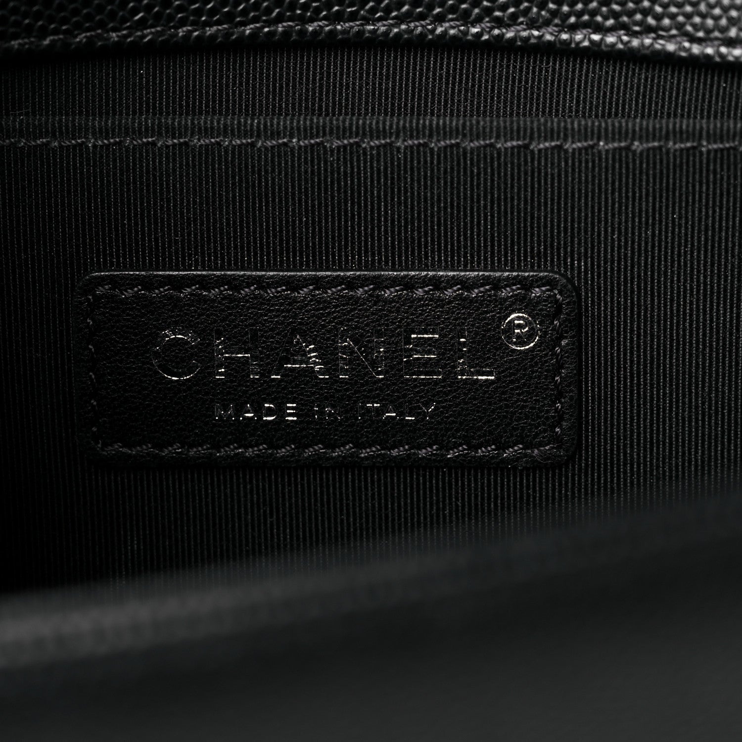 Chanel Caviar Quilted Small Boy Flap Black 6 of 13