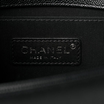 Chanel Caviar Quilted Small Boy Flap Black 6 of 13
