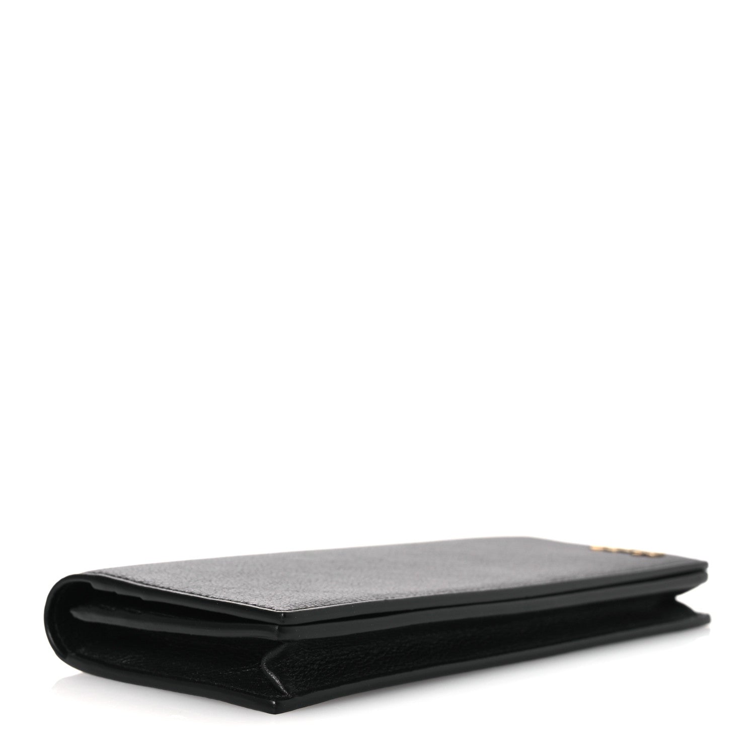 Saint Laurent Calfskin Tiny Monogram Cassandre Wallet Black 7 of 16