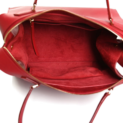 Celine Bullhide Calfskin Medium Ring Bag Red 5 of 11