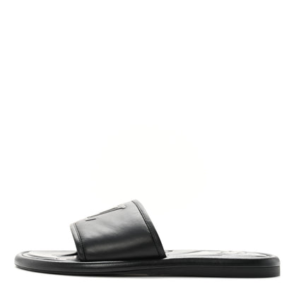 Louis Vuitton Lambskin Magnetic Flat Mule 36 Black 1 of 9
