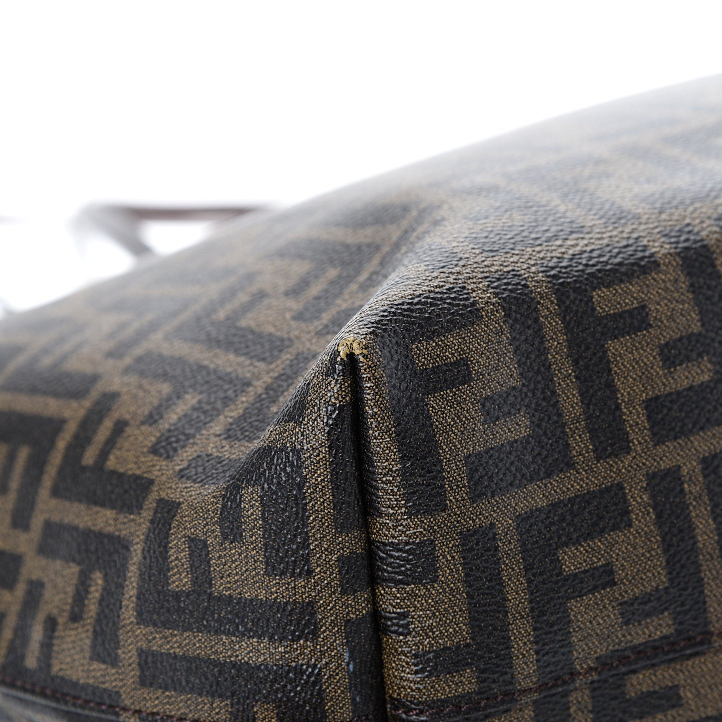 Zucca Spalmati Medium Roll Tote Tobacco Blue