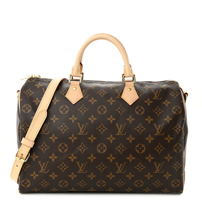 Louis Vuitton Monogram Speedy Bandouliere 35 1 of 9