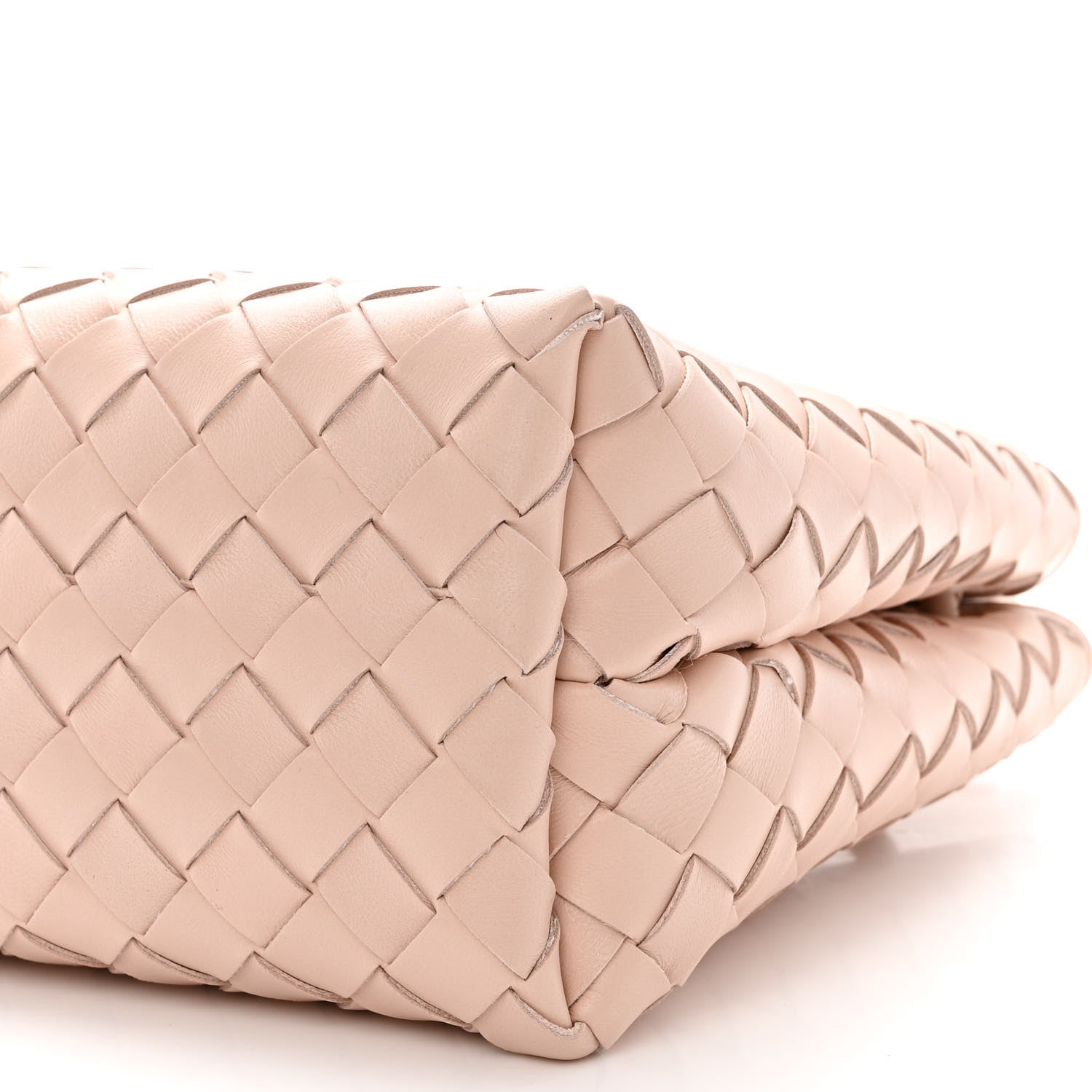 Bottega Veneta Nappa Intrecciato Small Andiamo Shoulder Bag Nude 10 of 10