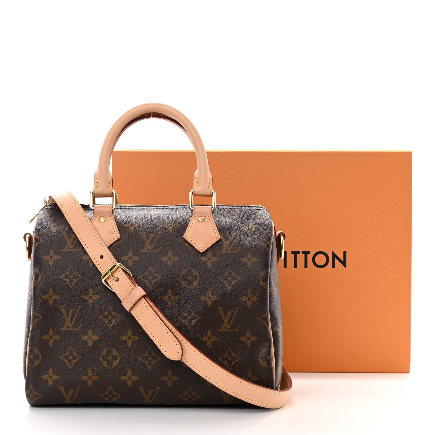 Louis Vuitton Monogram Speedy Bandouliere 25 19 of 19