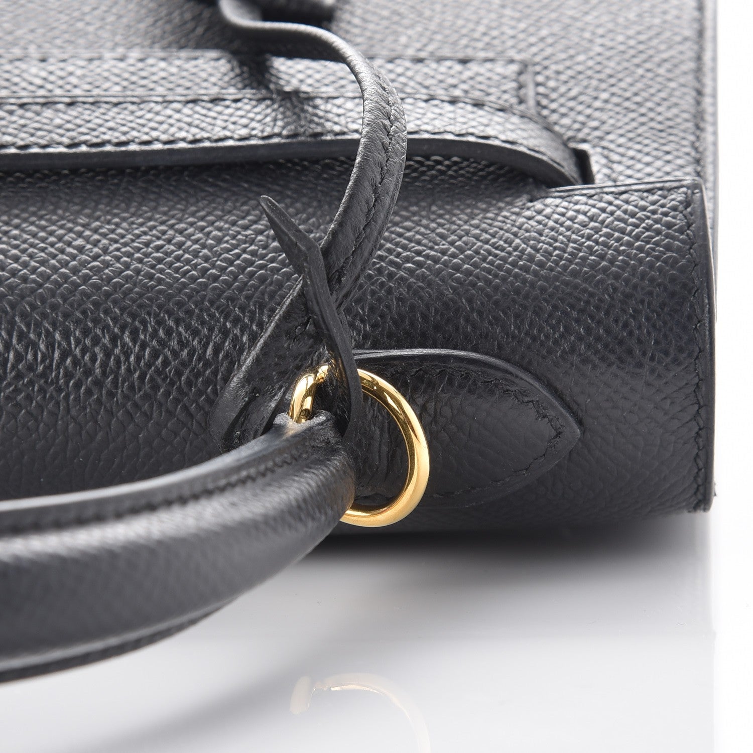Hermes Epsom Kelly Sellier 25 Black 11 of 41