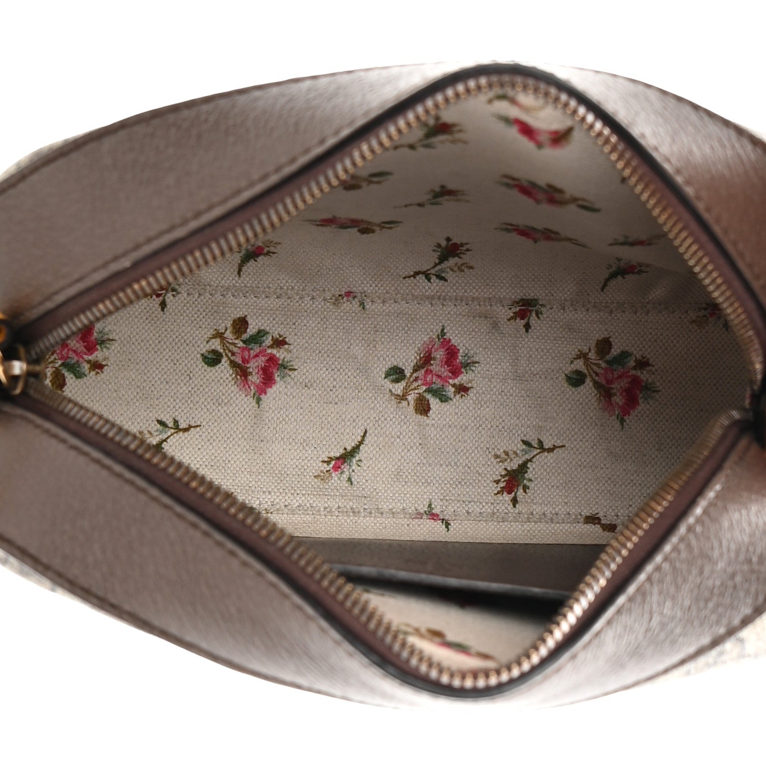 Gucci GG Supreme Monogram Web Neo Vintage Shoulder Bag Beige New Acero Crop 5 of 13