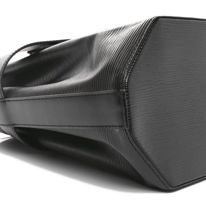 Louis Vuitton Epi Sac D'epaule Black 8 of 9