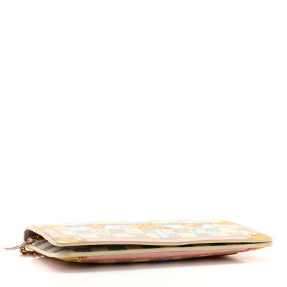 Louis Vuitton Damier Azur Summer Trunks Pochette Weekend 4 of 13