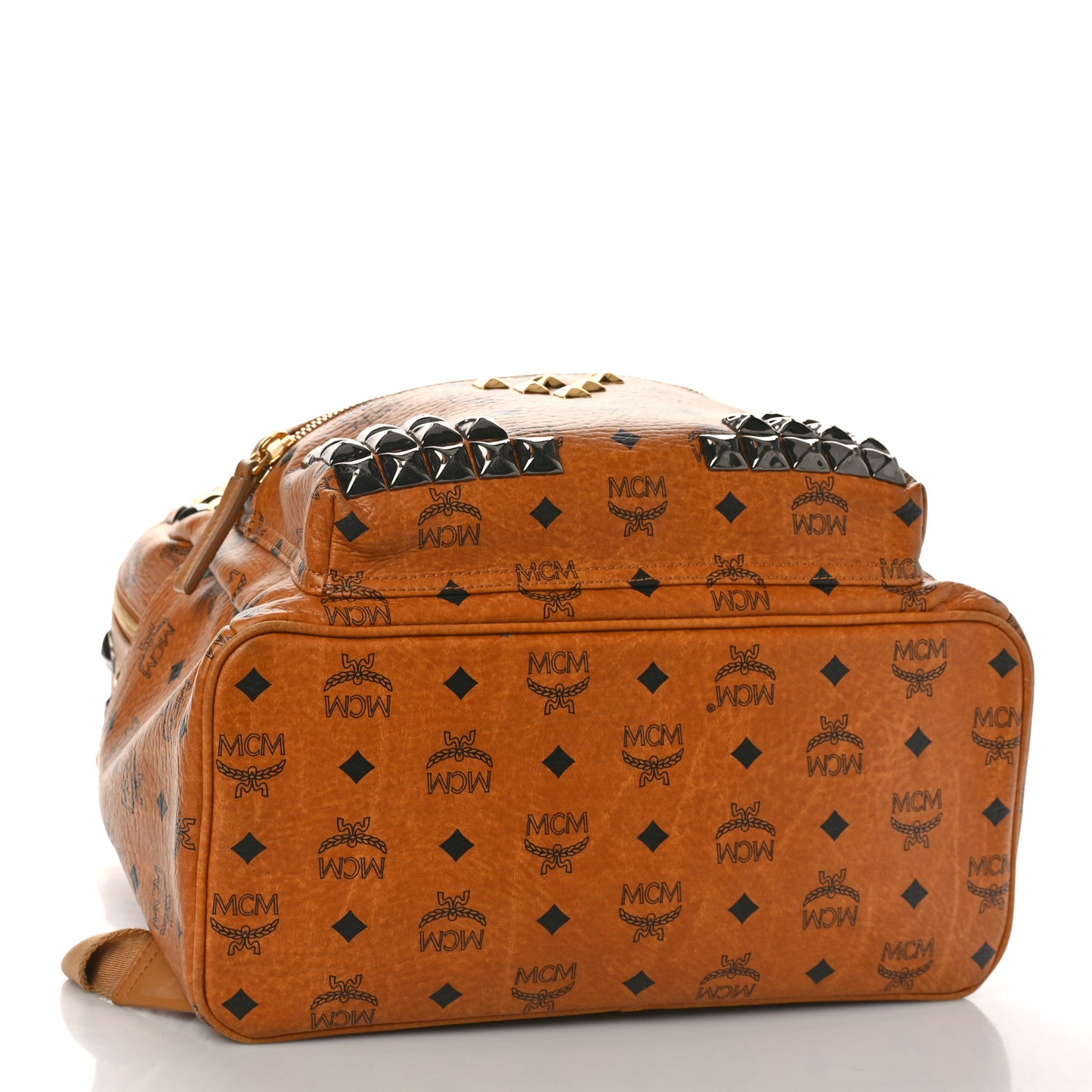 Visetos Studded Medium Stark M Backpack Cognac