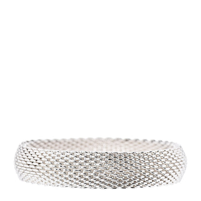 Tiffany Sterling Silver Somerset Mesh Bracelet 3 of 5