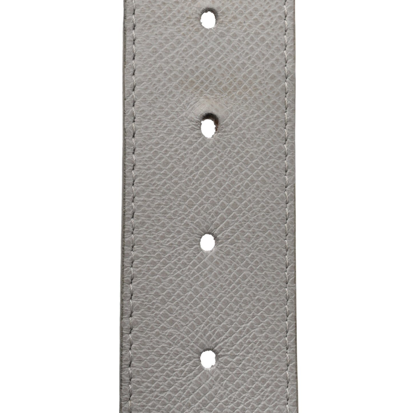 Taiga Monogram 40mm LV Initiales Belt 95 38 White