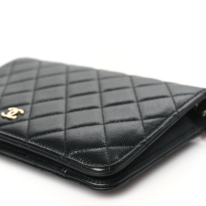 Chanel Caviar Quilted Clutch With Chain  Black 11 of 11