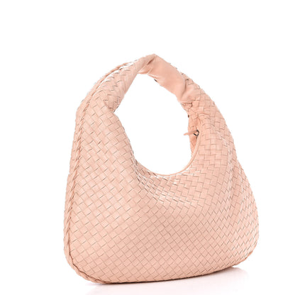 Bottega Veneta Nappa Intrecciato Medium Veneta Hobo Flamingo 3 of 9