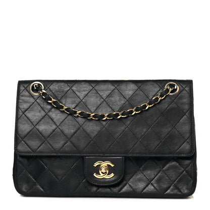 Chanel Lambskin Quilted Medium Double Flap Black 1 of 21