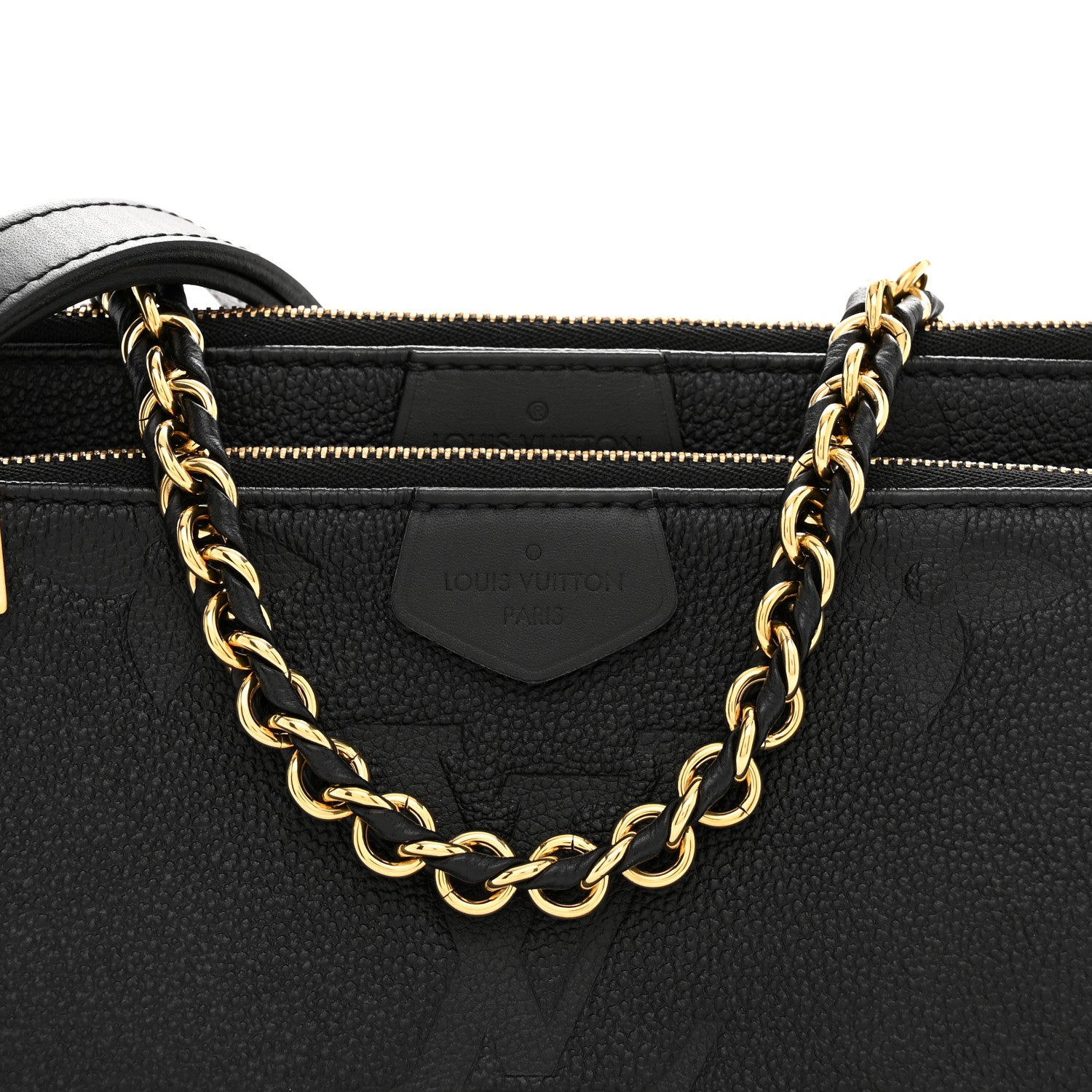 Louis Vuitton Empreinte Monogram Giant Multi Pochette Accessories Black 7 of 10