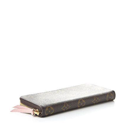 Louis Vuitton Monogram Clemence Wallet Rose Ballerine 4 of 8