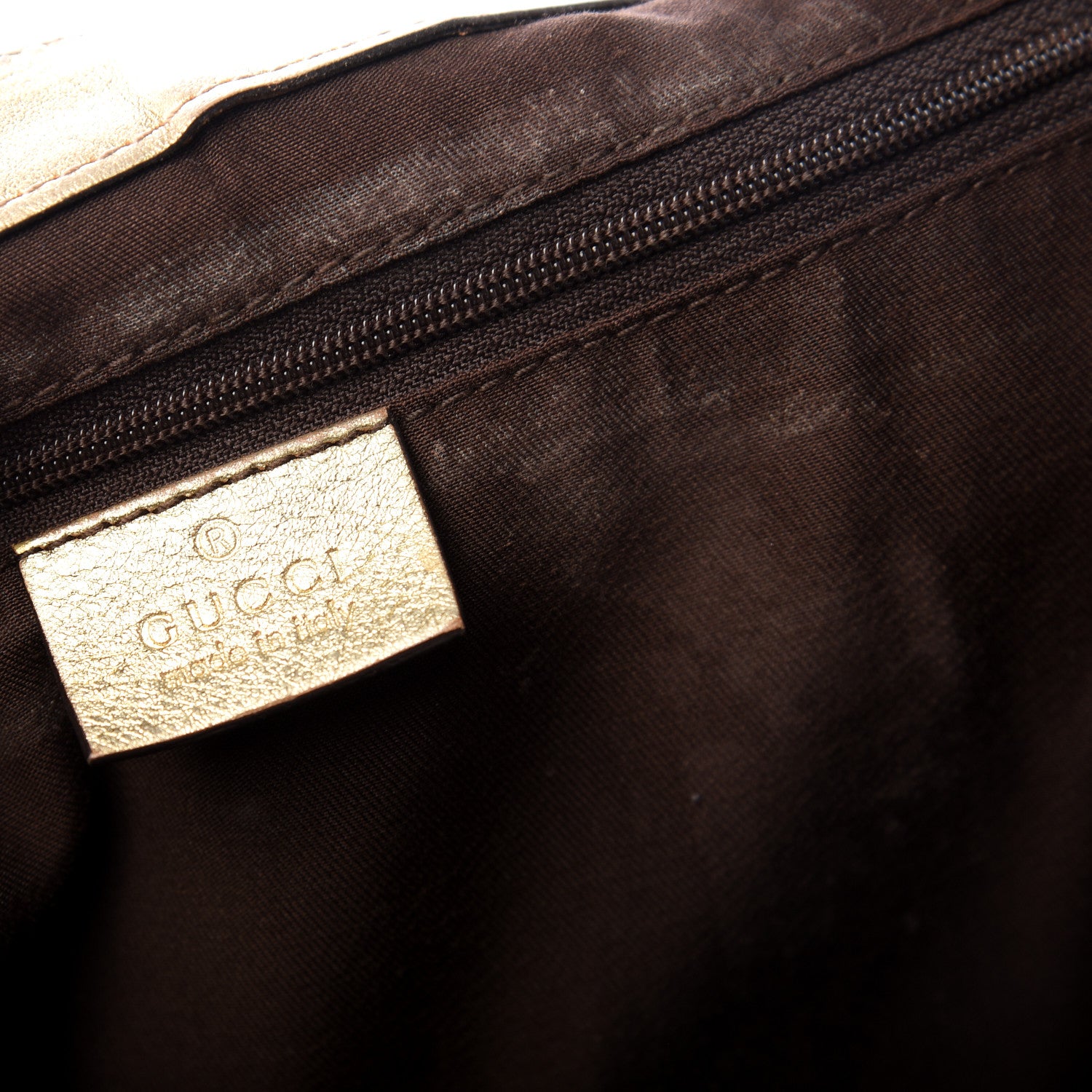 Gucci Monogram Large D Gold Hobo Metallic Gold 8 of 14