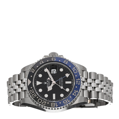 Rolex Stainless Steel 40mm Oyster Perpetual Date GMT Master Ⅱ Batgirl Watch 126710BLNR 2 of 5