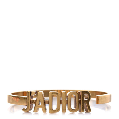 Christian Dior Metal J'Adior Bracelet Cuff Gold 1 of 4