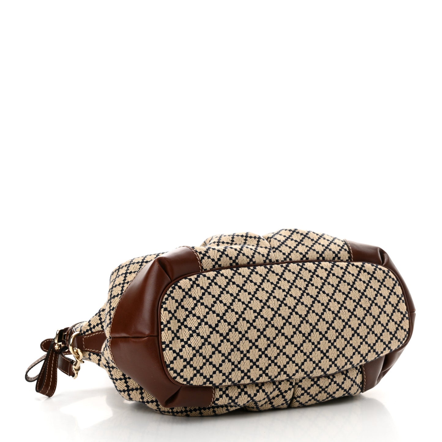 Diamante Large Sukey Top Handle Dark Brown