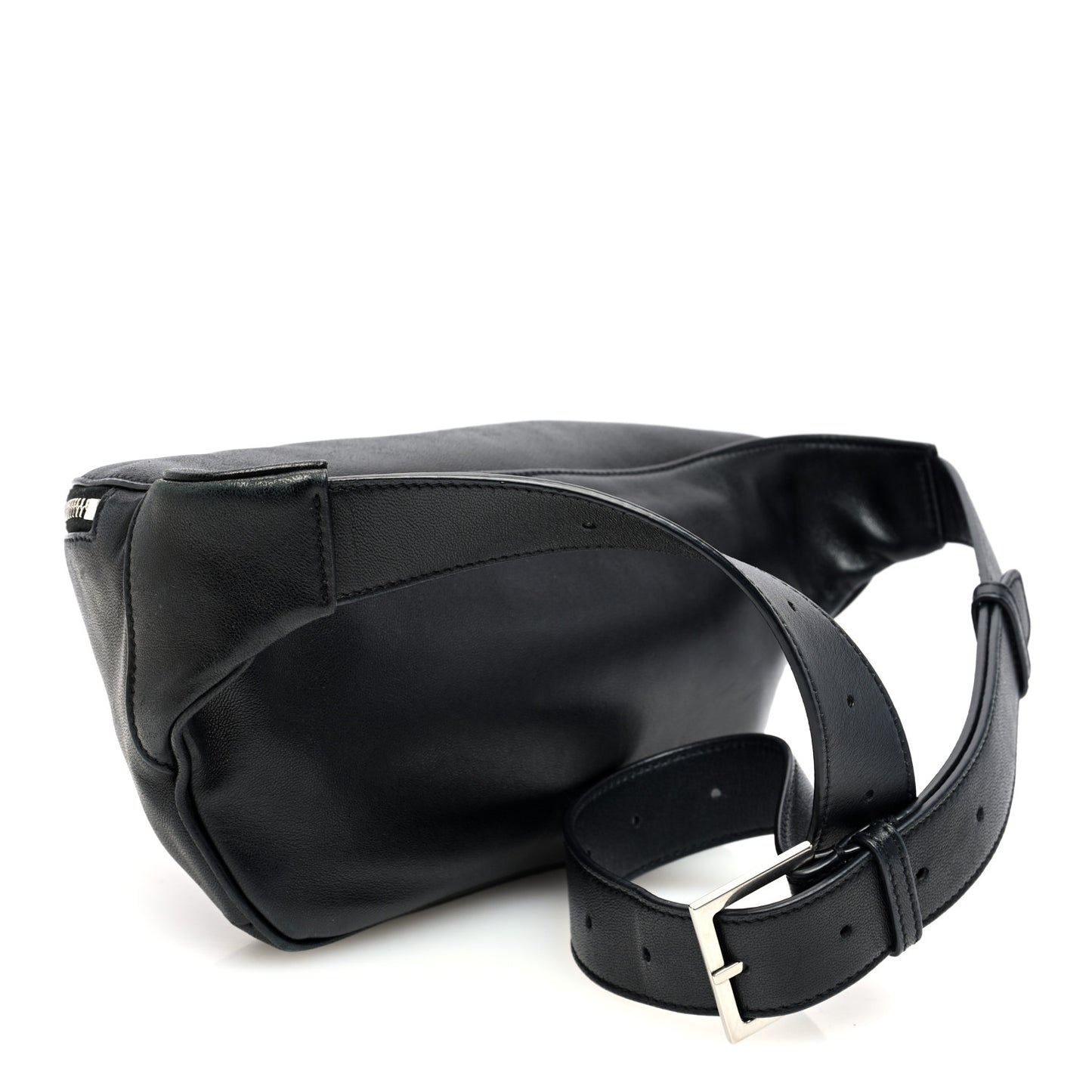 Lambskin Monogram Belt Bag Black
