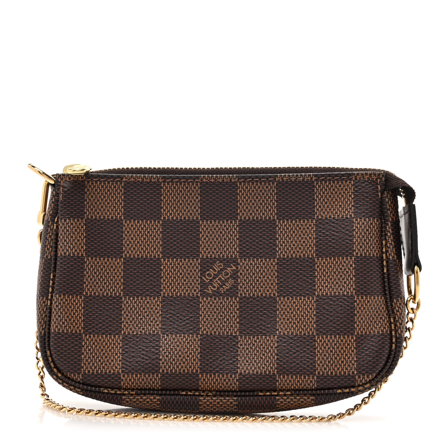Louis Vuitton Damier Ebene Mini Pochette Accessories 1 of 12