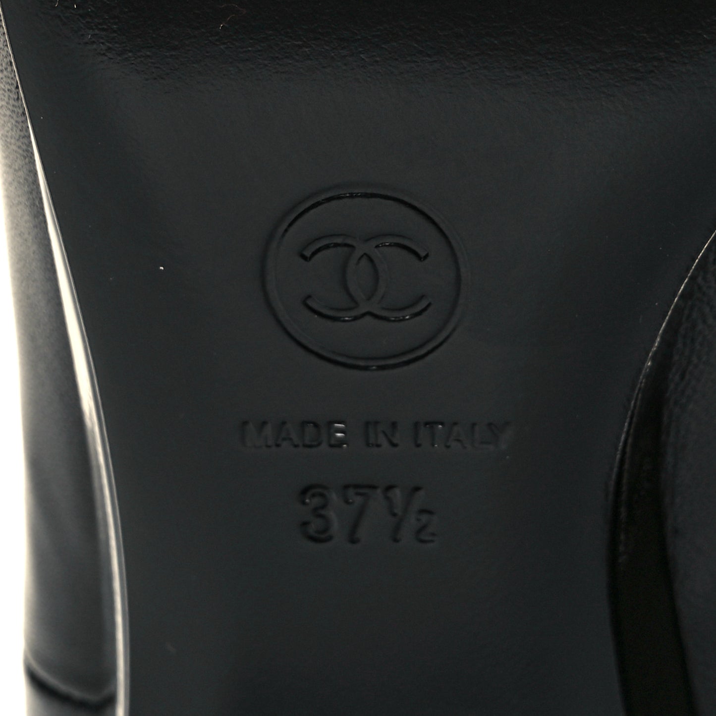 Lambskin Patent Cap Toe Short Ankle Boots 37.5 Black
